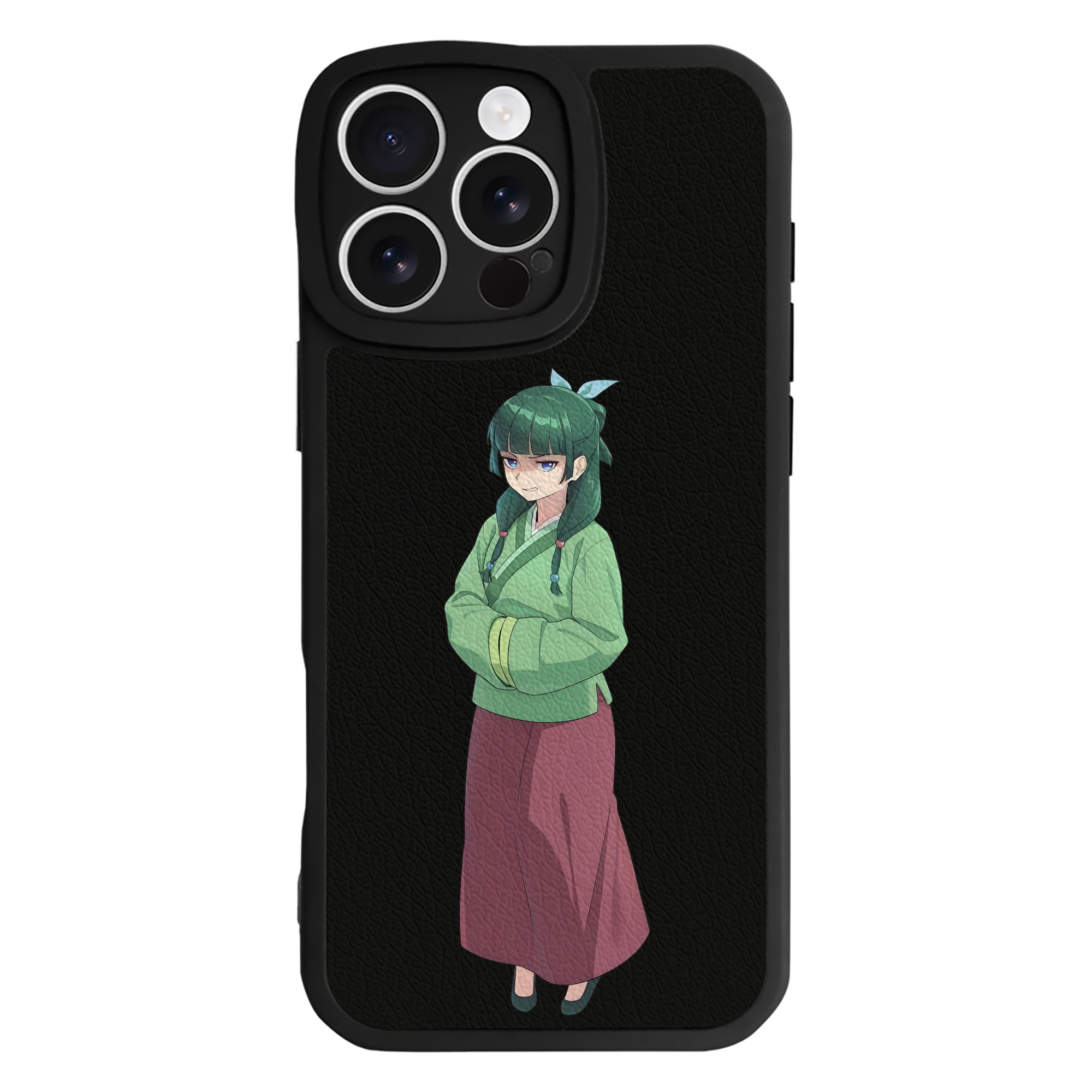 薬屋のひとりごと The Apothecary Diaries 【iPhone 16シリーズ対応】シリコンスマホケース（レザー調） 材質：シリコン
